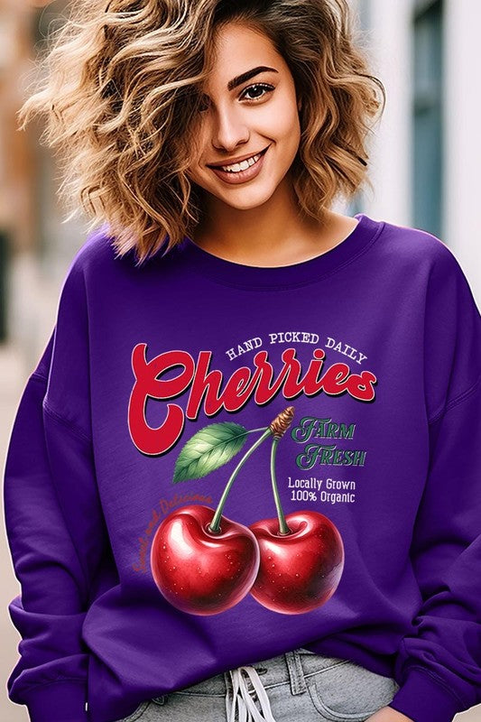 Farm Fresh Cherries Sweatshirt