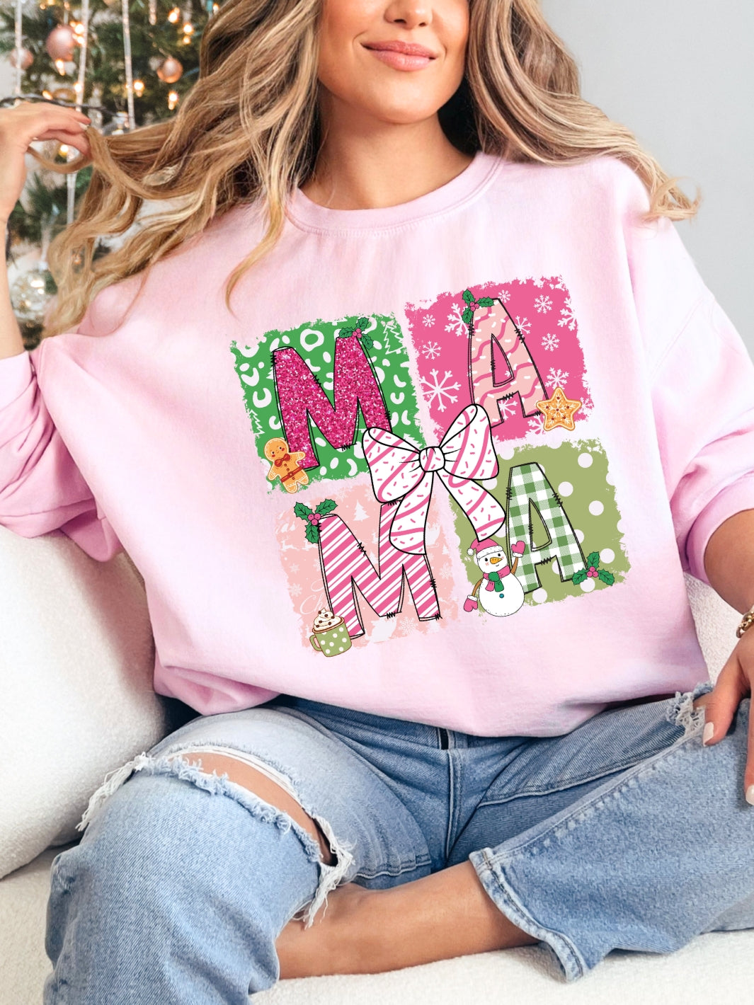 MAMA Christmas Sweatshirt