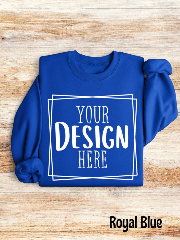 Custom Design Sweatshirt (13 Colors: Set Two)