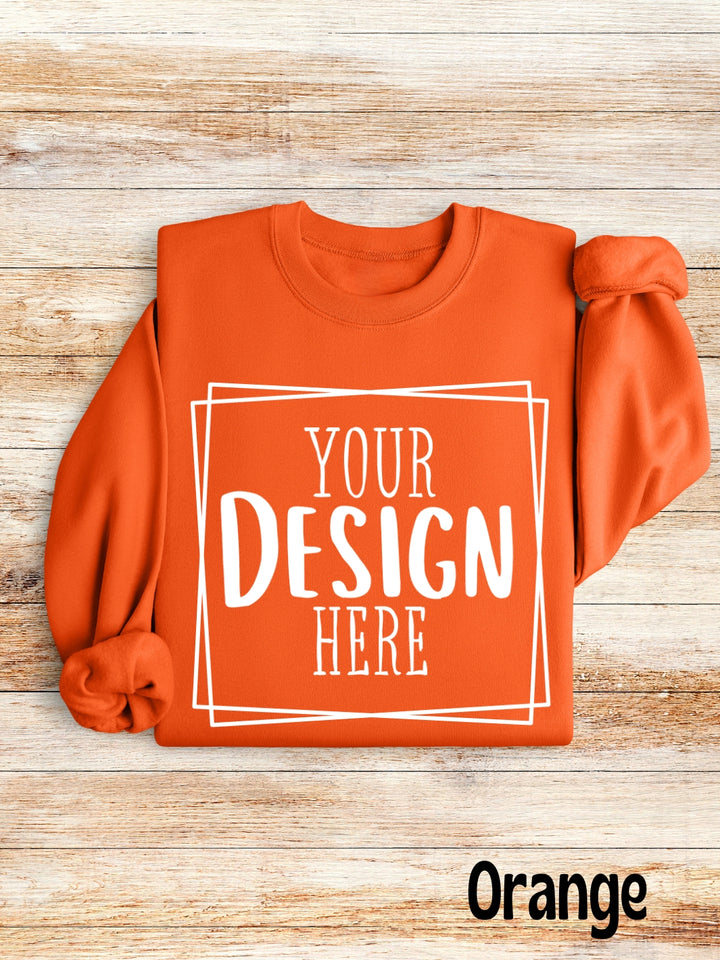 Custom Design Sweatshirt (13 Colors: Set Two)