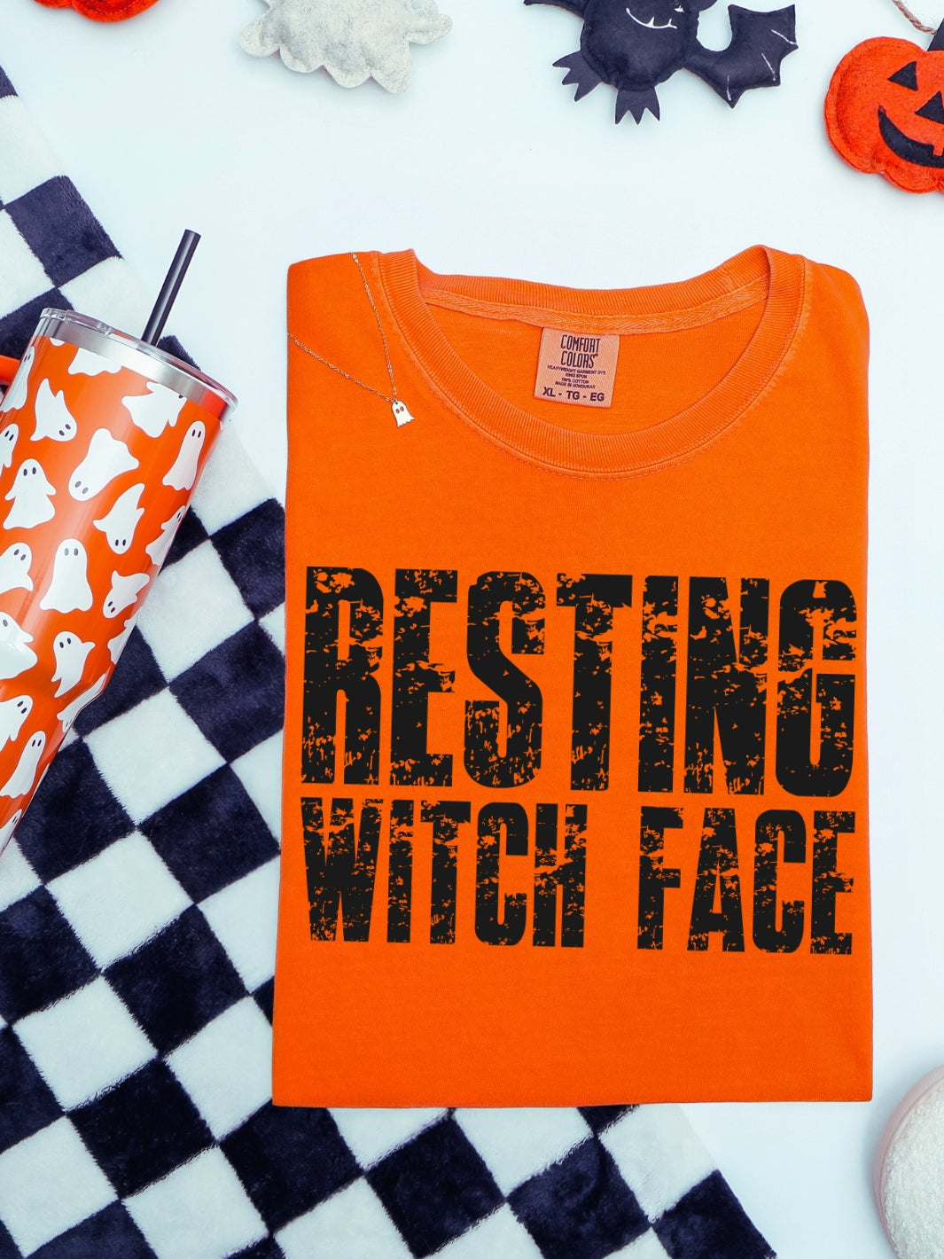 Comfort Colors Resting Witch Face T-Shirt