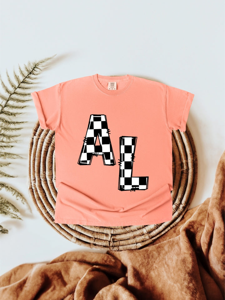 Comfort Colors Alabama Checkered T-Shirt