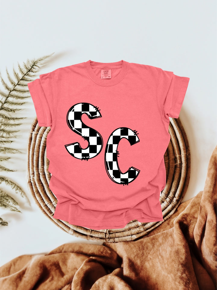 Comfort Colors South Carolina Checkered T-Shirt