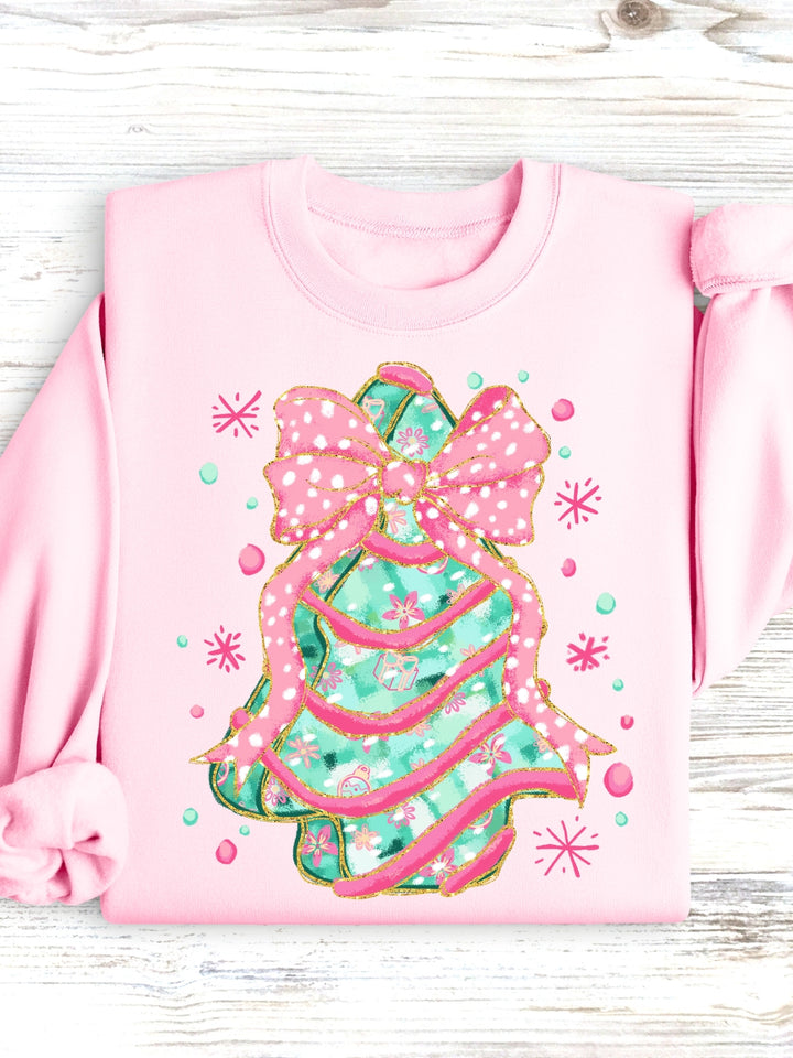 Tree Cake Christmas Sweatshirt