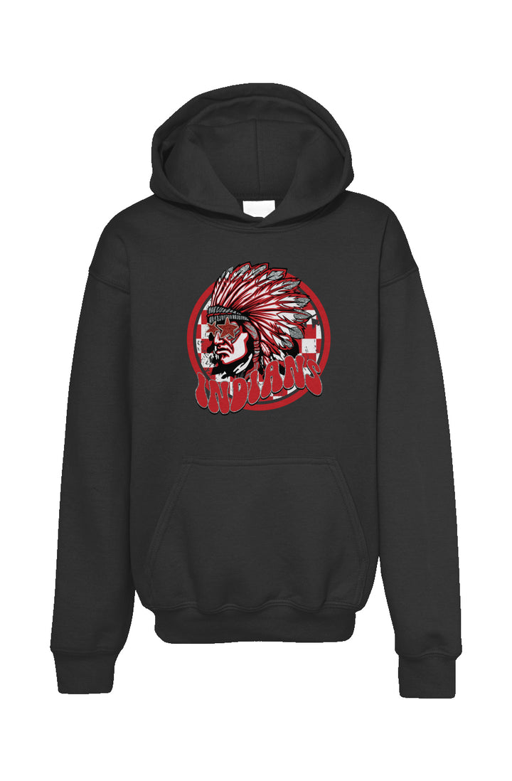 Youth Indians Mascot Hoodies