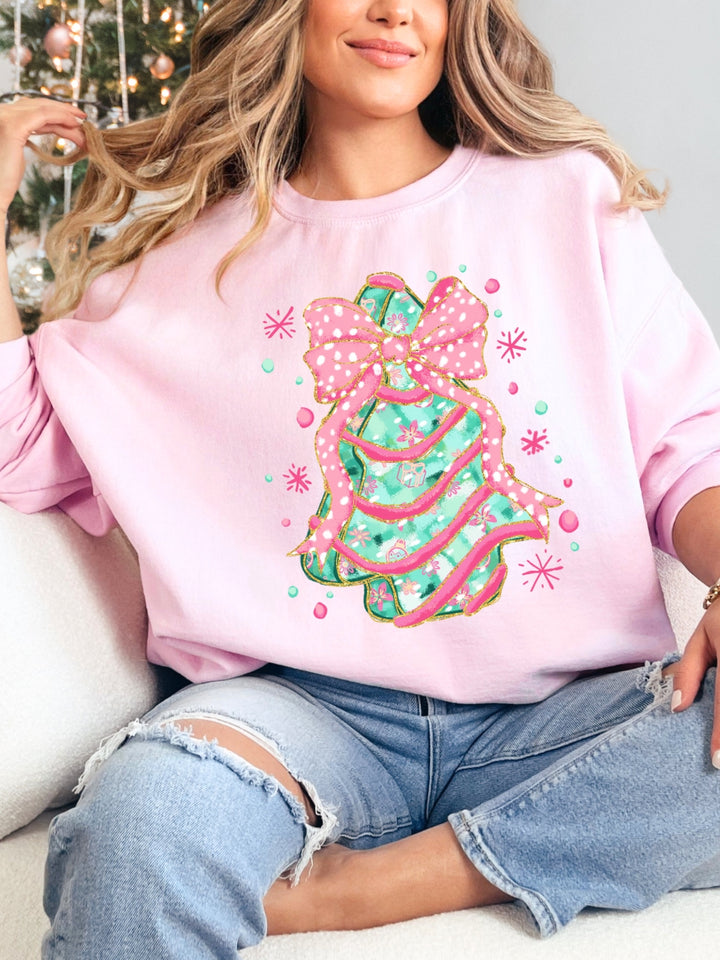 Tree Cake Christmas Sweatshirt