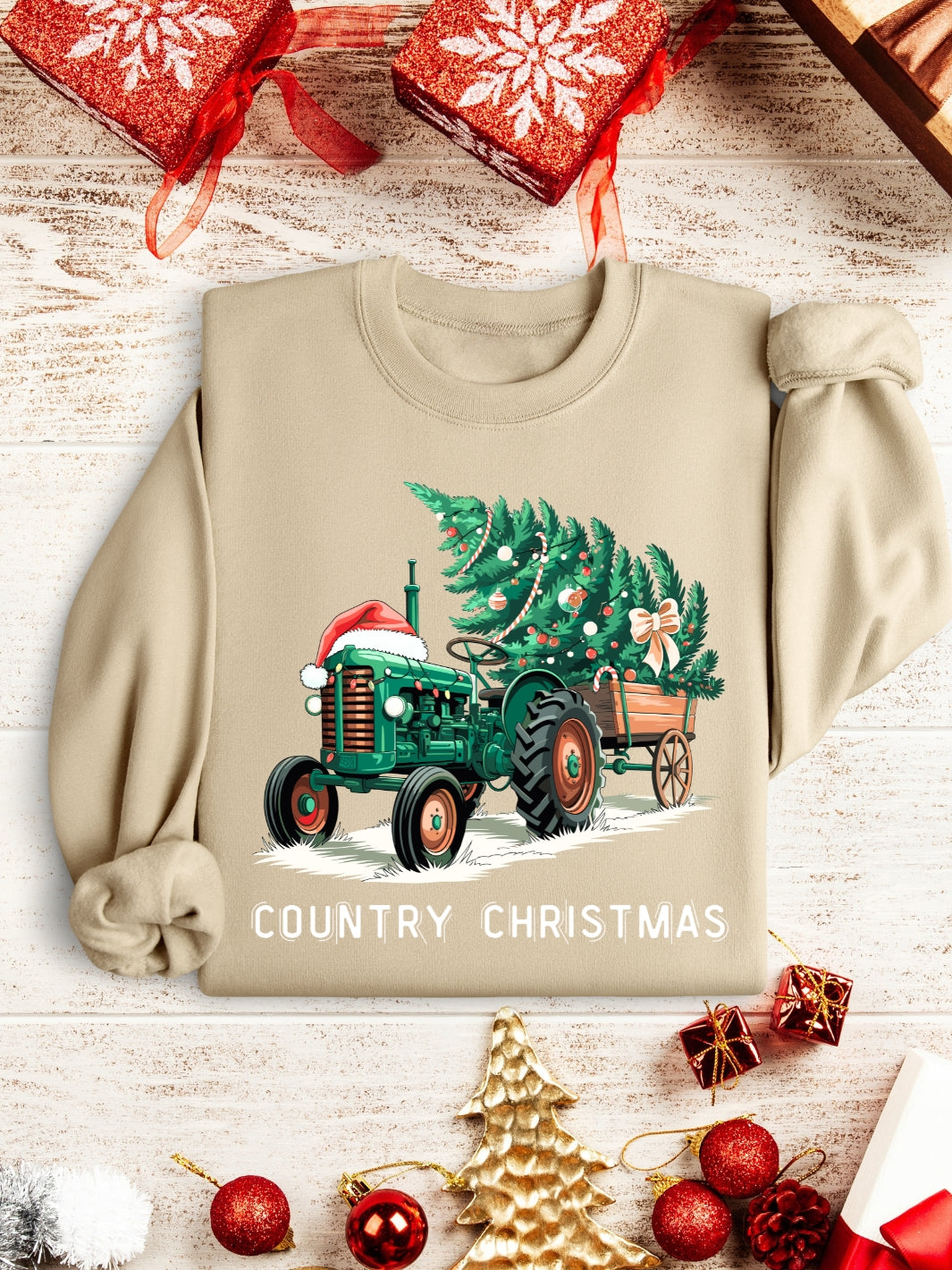 Vintage Country Christmas Sweatshirt