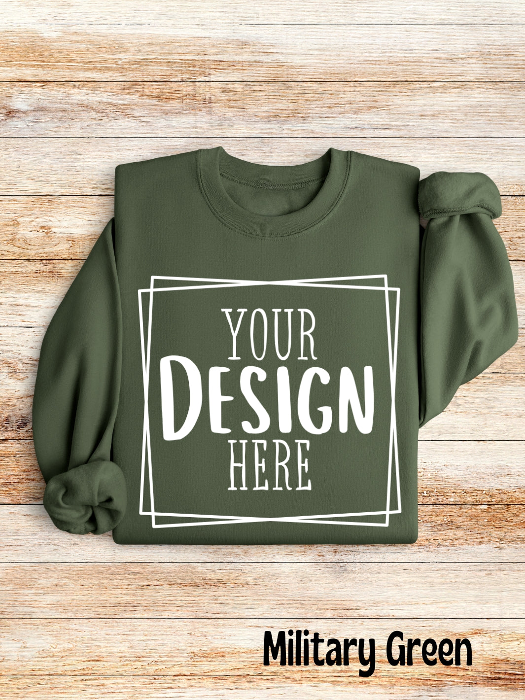 Custom Design Sweatshirt (13 Colors: Set One)