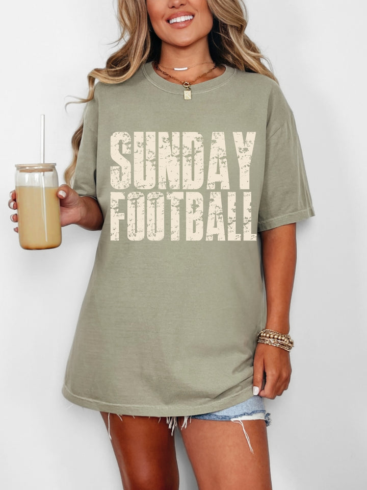 Comfort Colors Sunday Football T-Shirt