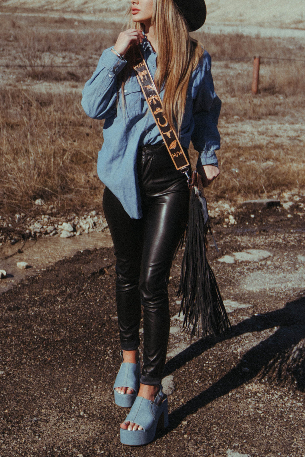 The Western &amp; Branded Crossbody a Haute Southern Hyde by Beth Marie Exclusive