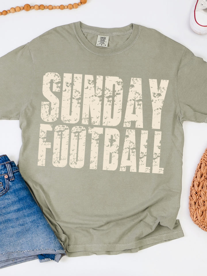 Comfort Colors Sunday Football T-Shirt