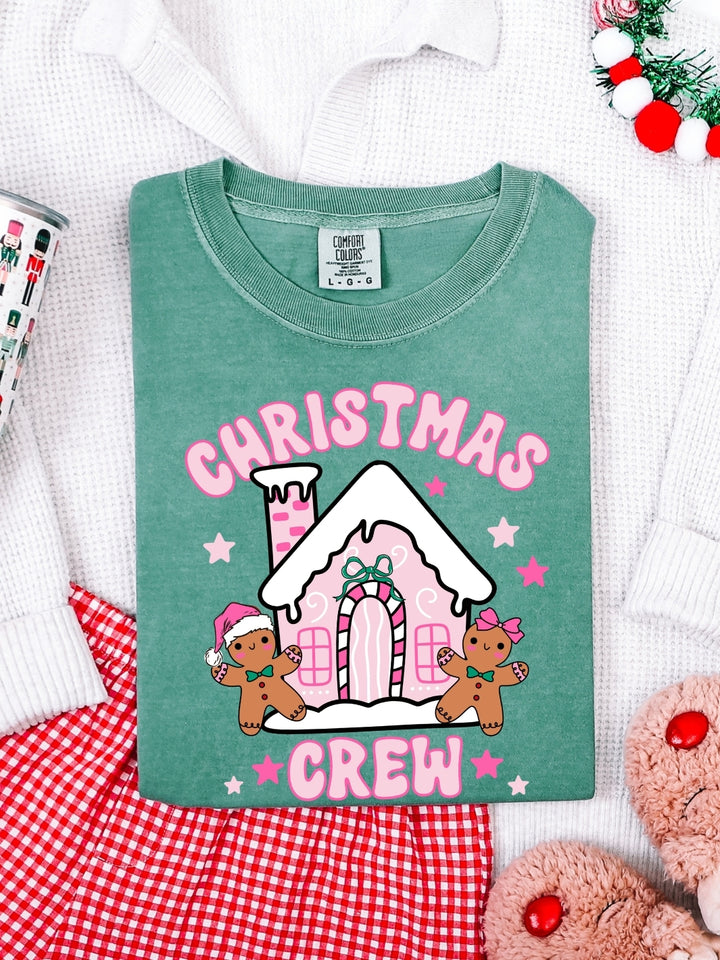Comfort Colors Preppy Christmas Crew T-Shirt