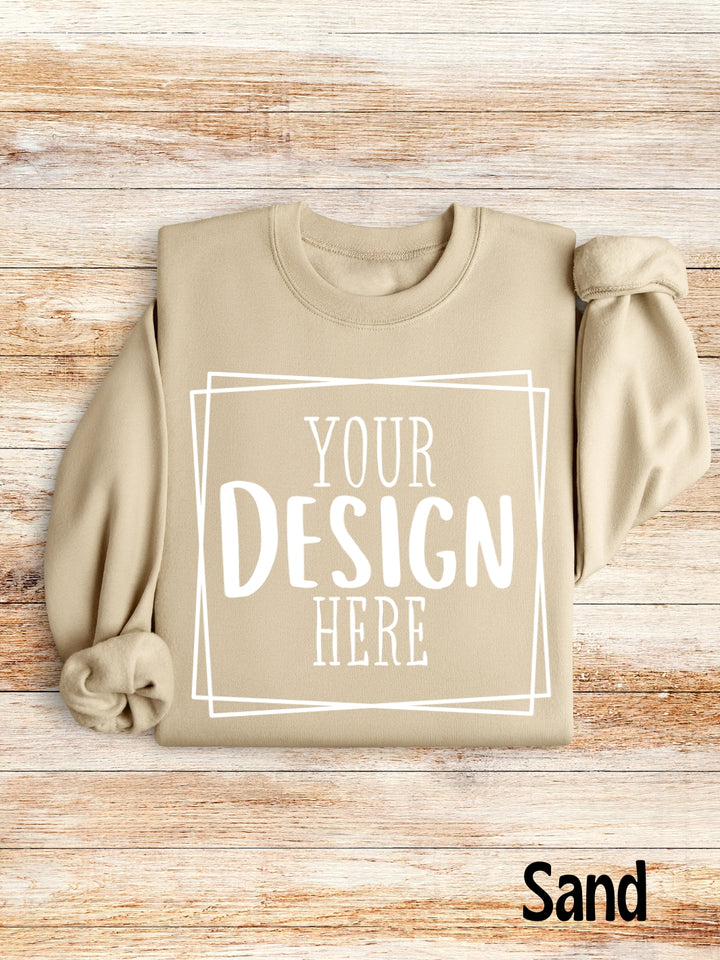 Custom Design Sweatshirt (13 Colors: Set One)