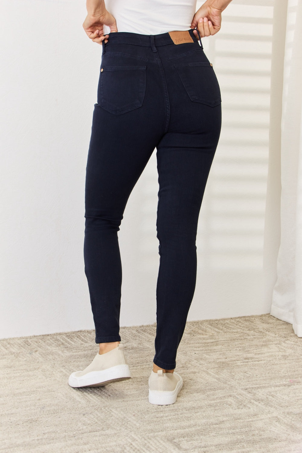 Judy Blue Tara Garment Dyed Tummy Control Skinny Jeans