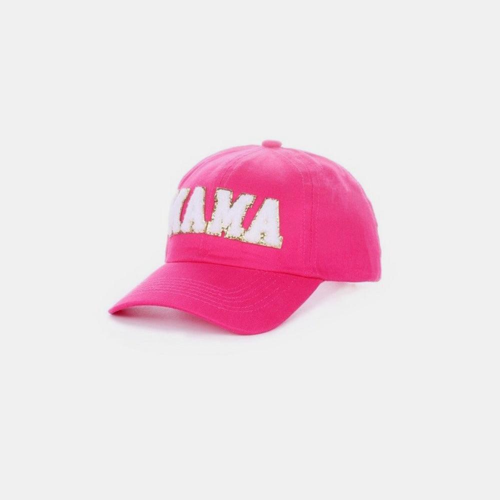 MAMA Chenille Patch Baseball Hat