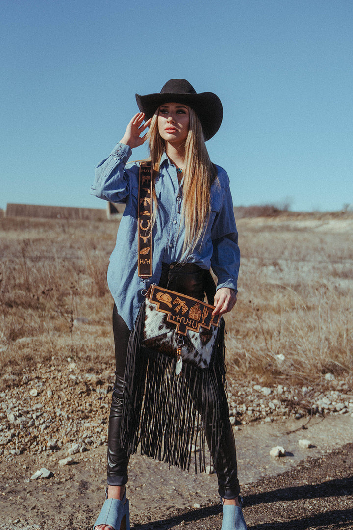 The Western &amp; Branded Crossbody a Haute Southern Hyde by Beth Marie Exclusive