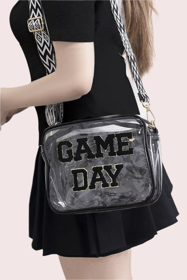 GAME DAY Stadium Transparent Crossbody Bag