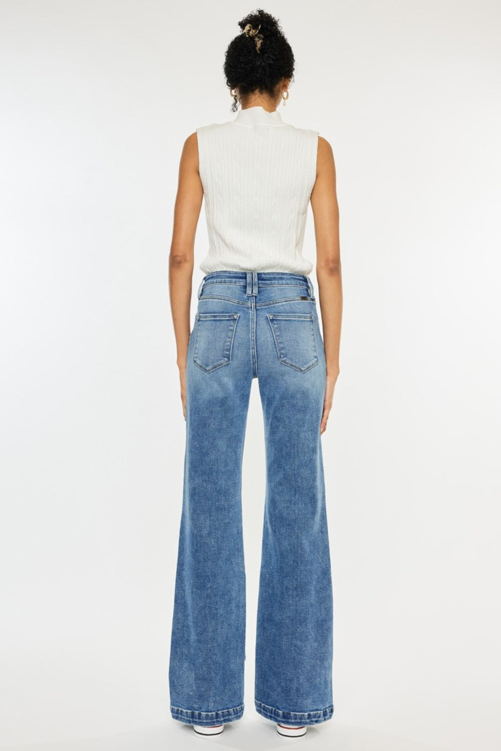 Kancan Zora High Rise Wide Leg Jeans