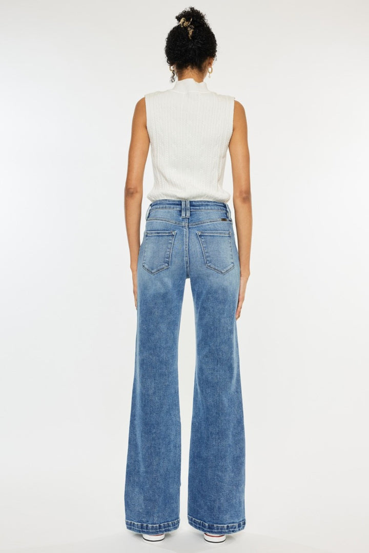 Kancan Zora High Rise Wide Leg Jeans