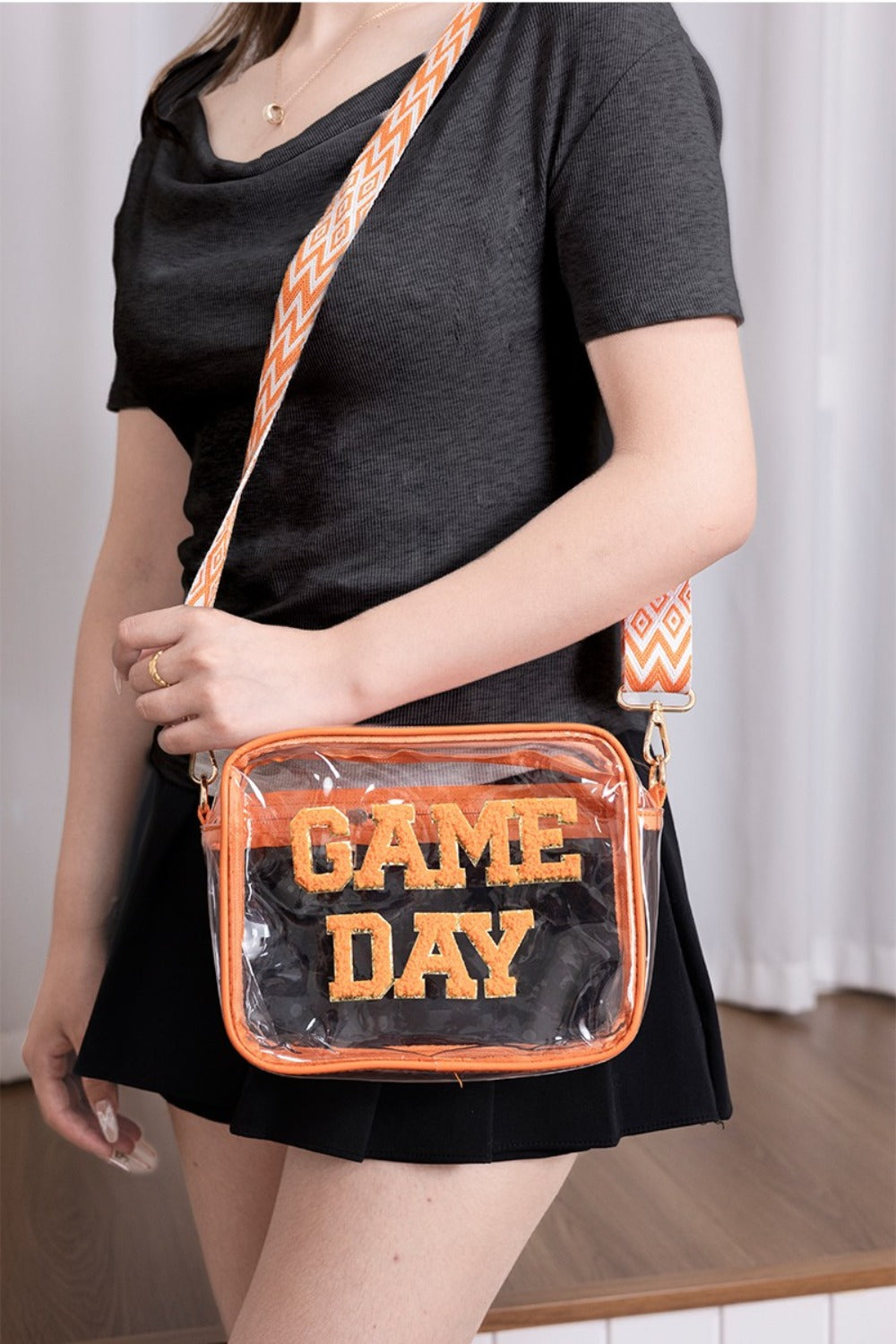 GAME DAY Stadium Transparent Crossbody Bag