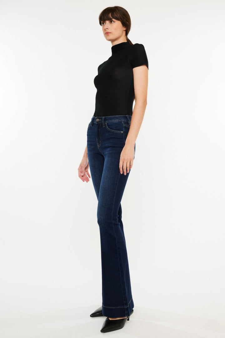 Kancan Kasey High Rise Slim Flare Jeans