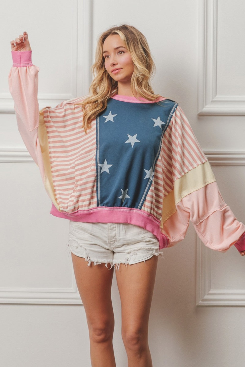 Stars by Night Stripes by Day Top