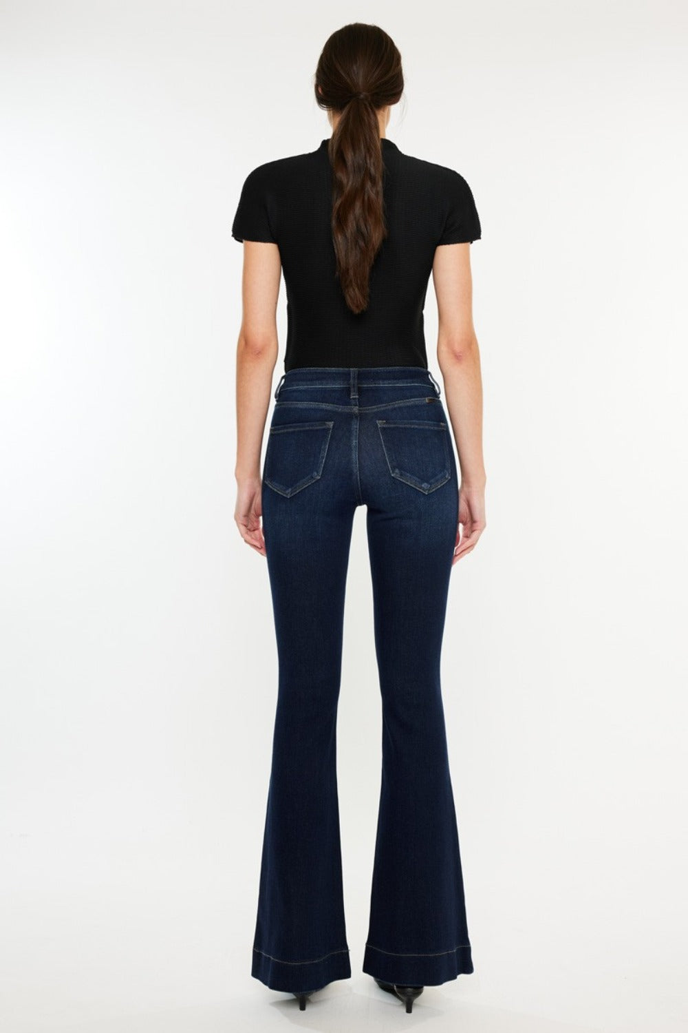 Kancan Kasey High Rise Slim Flare Jeans