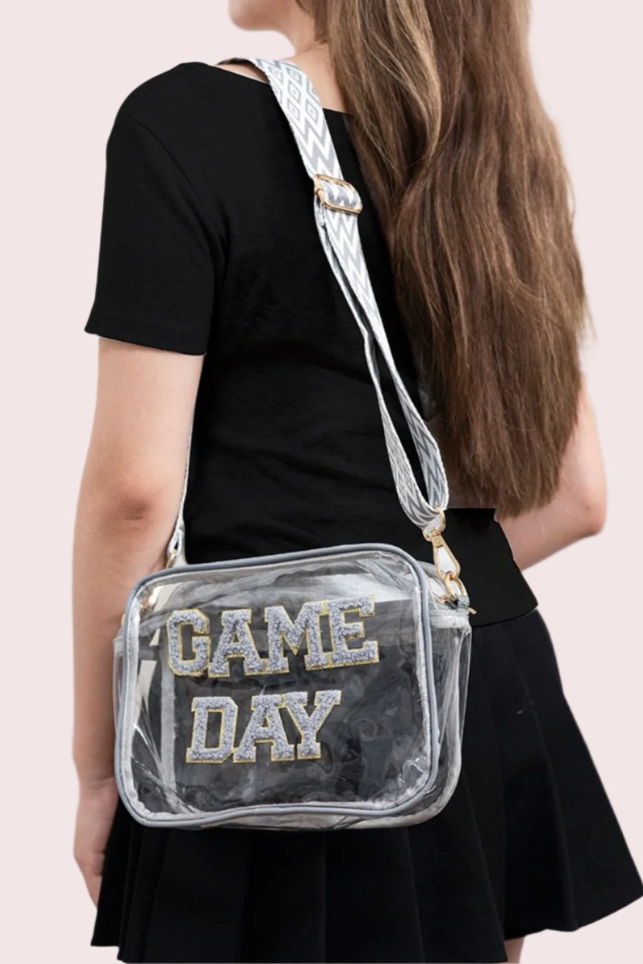 GAME DAY Stadium Transparent Crossbody Bag