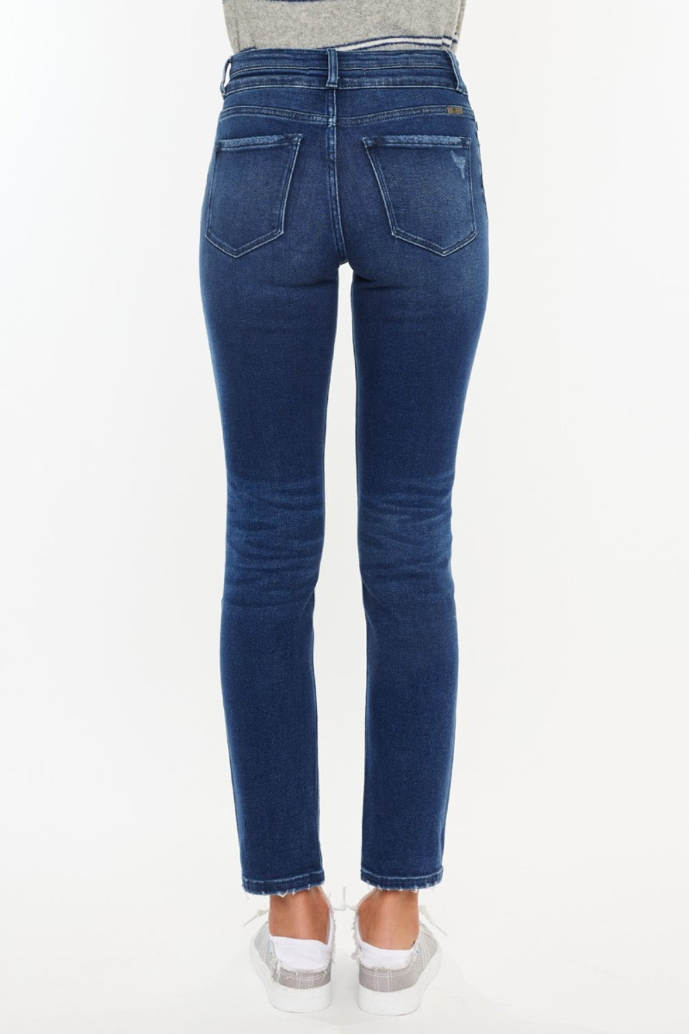 Kancan Sophia High Rise Slim Straight Jeans