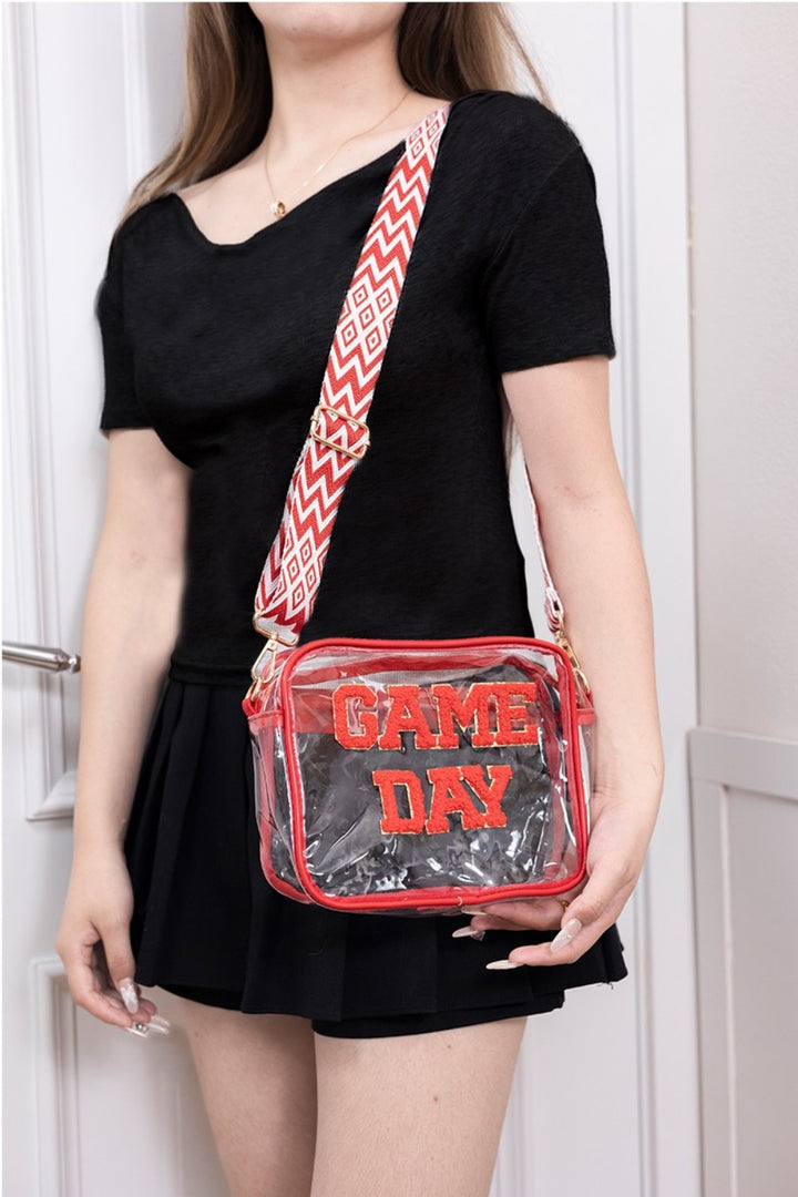 GAME DAY Stadium Transparent Crossbody Bag