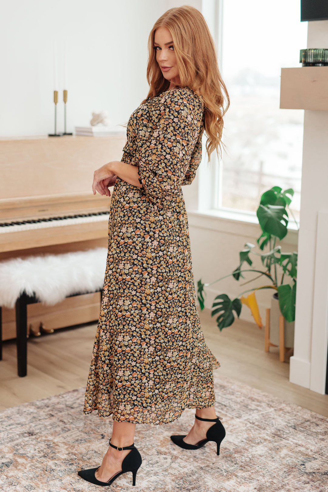 Ever So Briefly Floral Maxi Dress