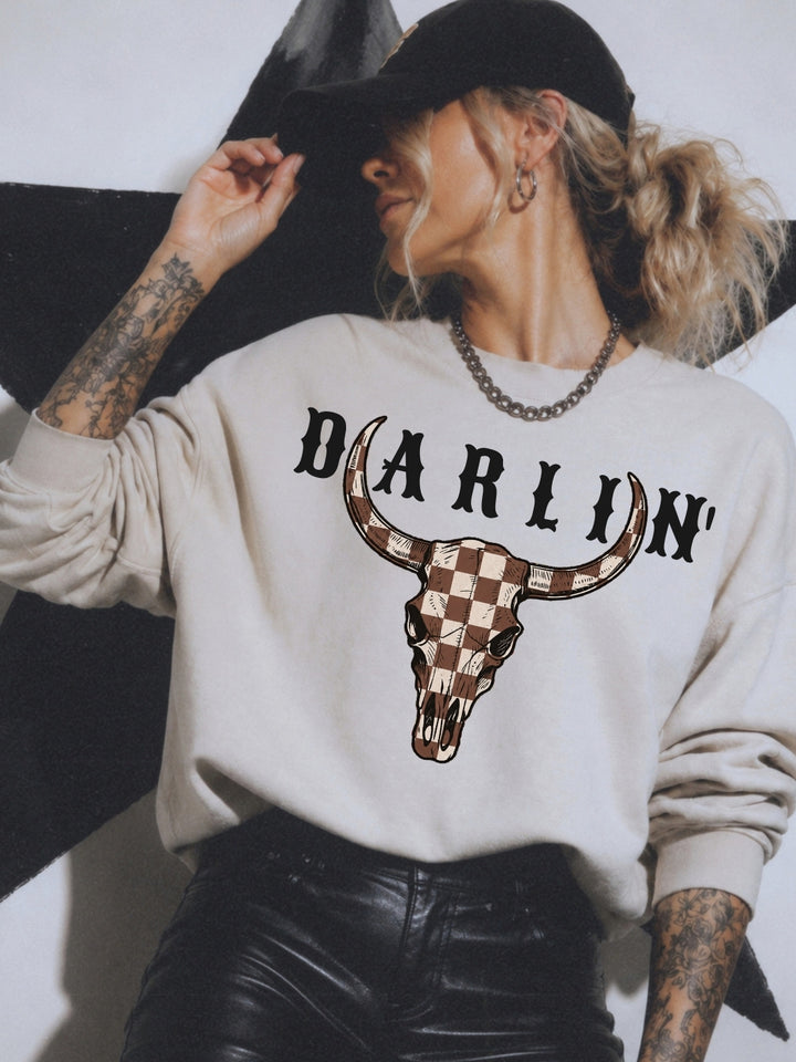Retro Western Skull Darlin&