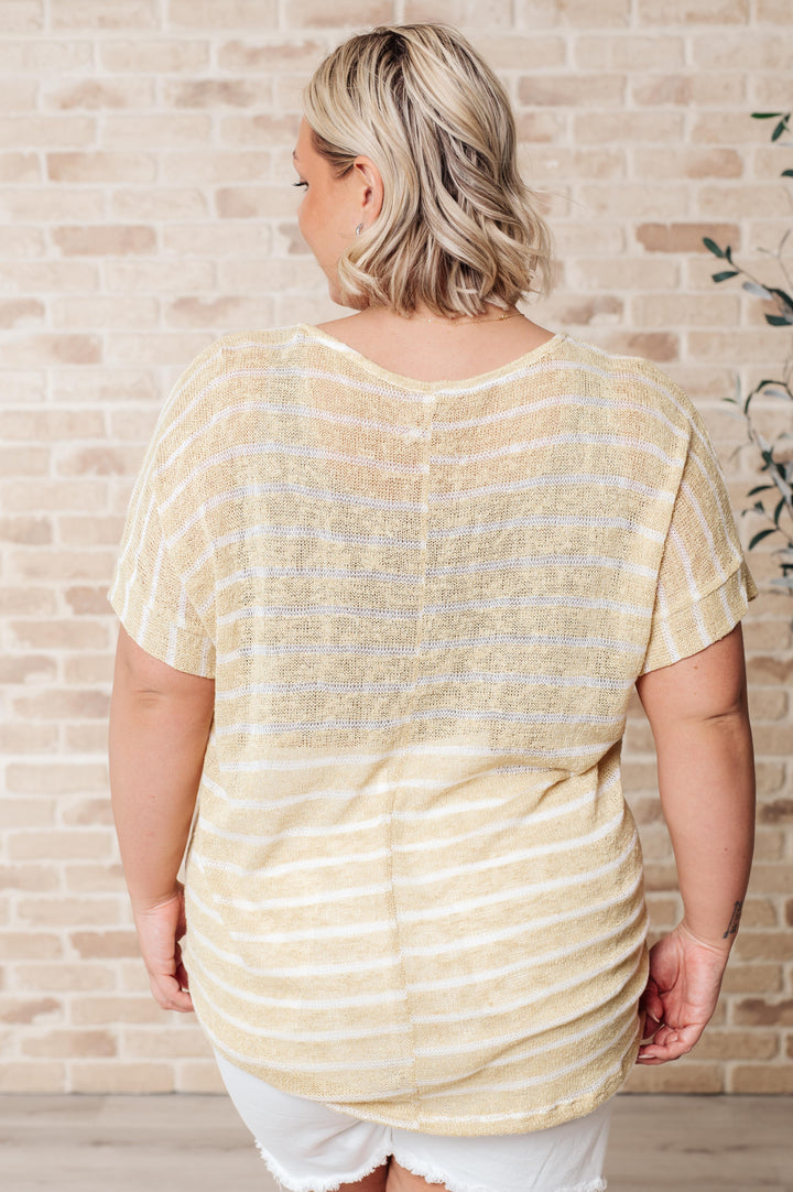 Simply Sweet Striped Top - AddiBray