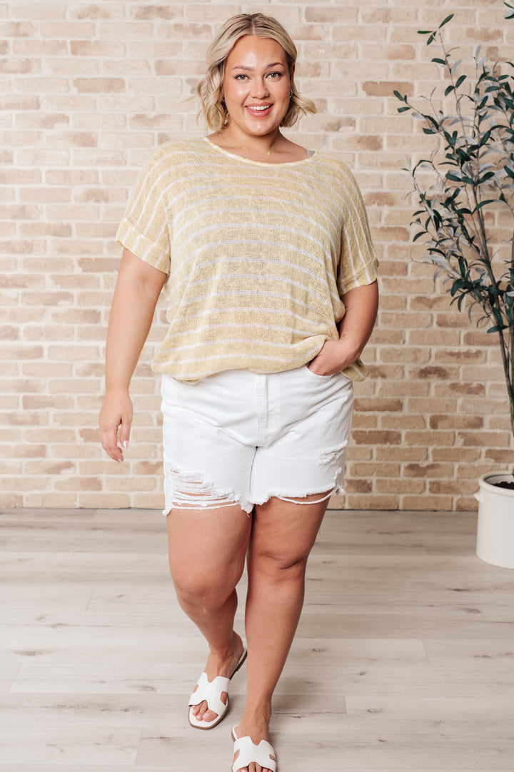 Simply Sweet Striped Top - AddiBray