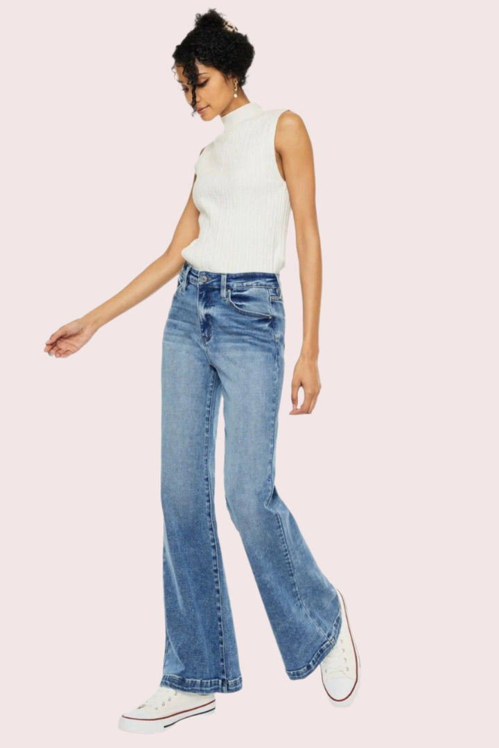 Kancan Zora High Rise Wide Leg Jeans