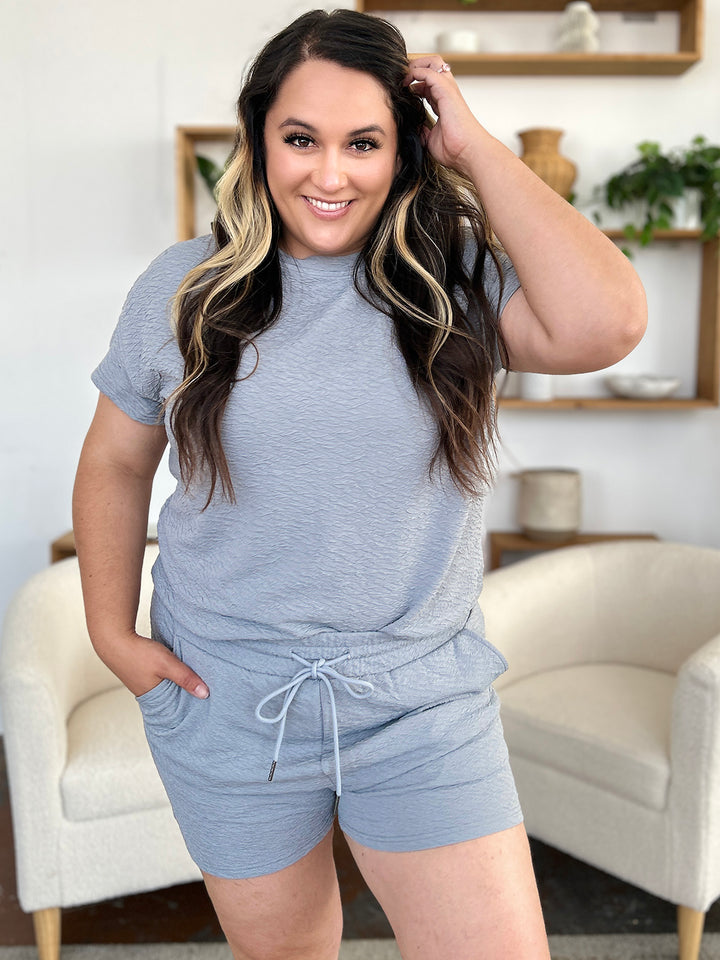 Effortless Comfort Top & Shorts Set