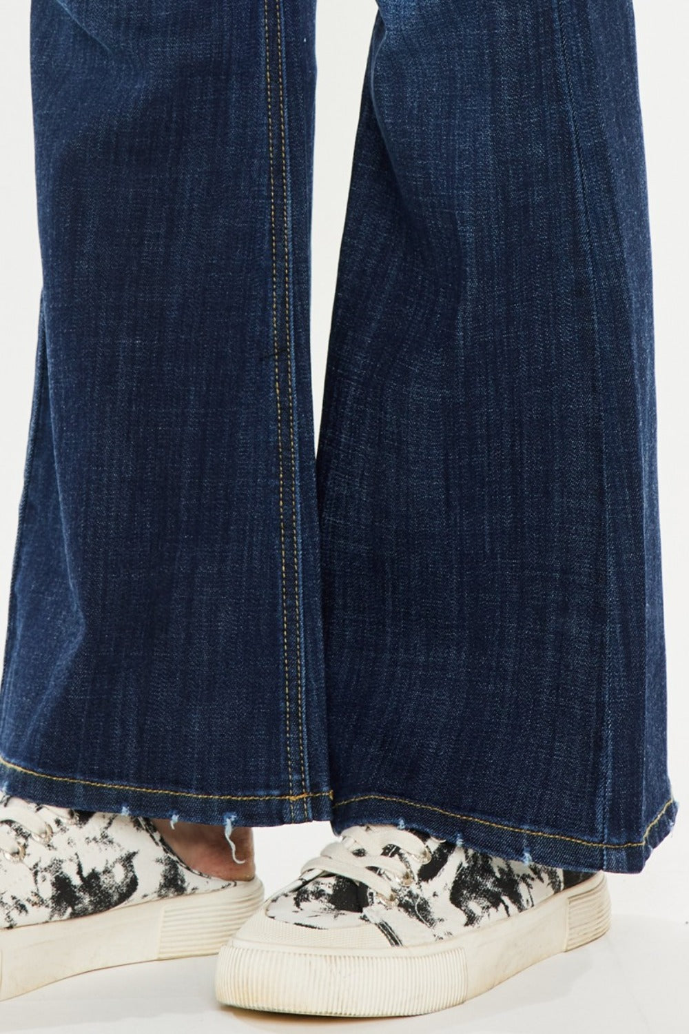 Kancan Hailey Mid Rise Flare Jeans