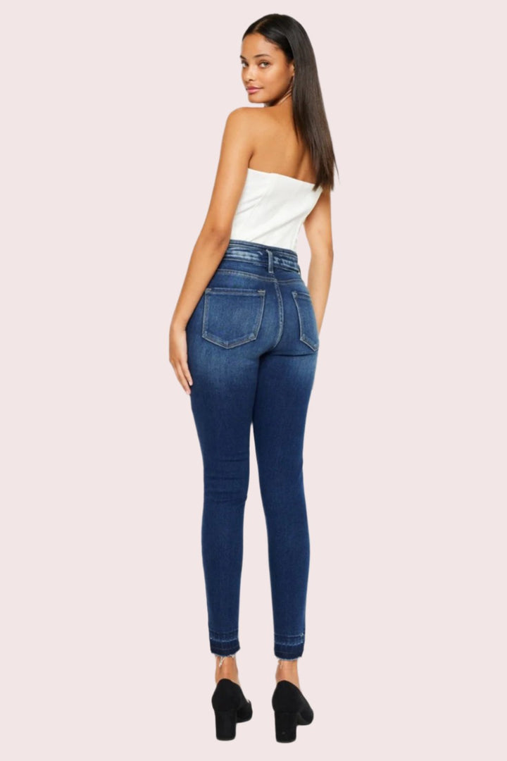 Kancan Claire High Rise Ankle Skinny Jeans