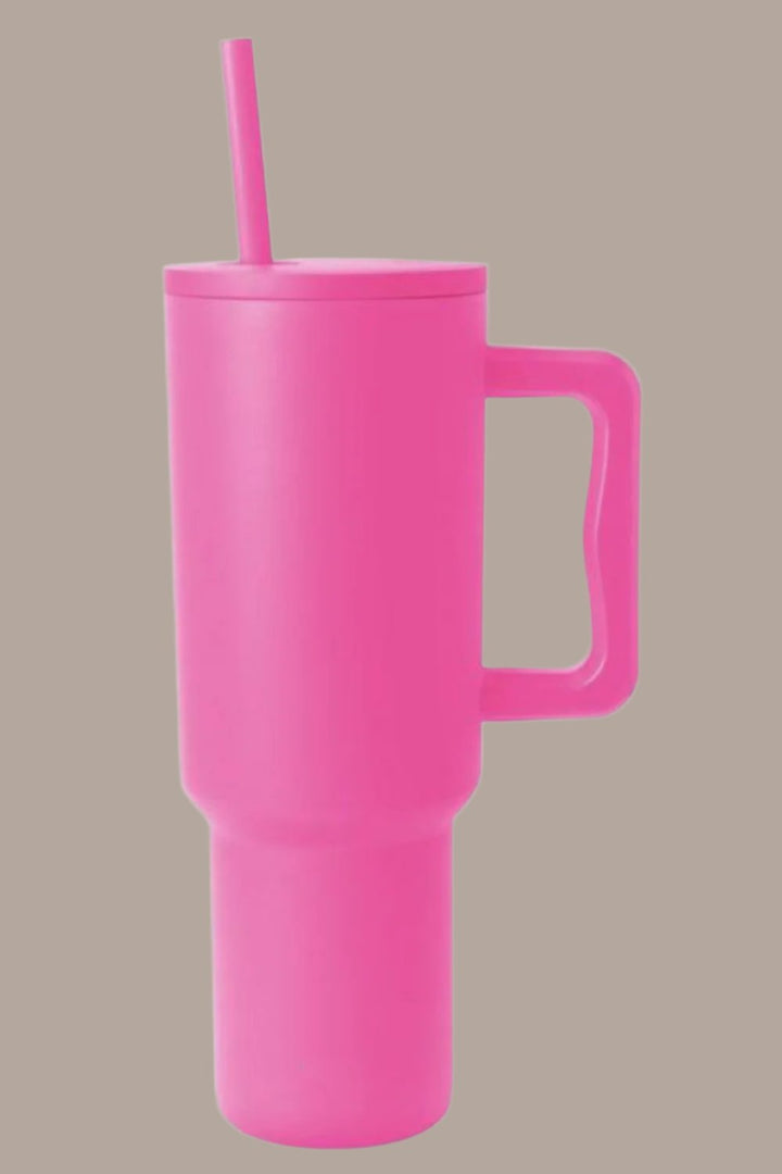 SM Dupe 40 oz Tumbler with Matching Straw