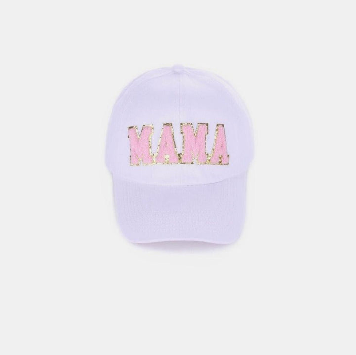 MAMA Chenille Patch Baseball Hat