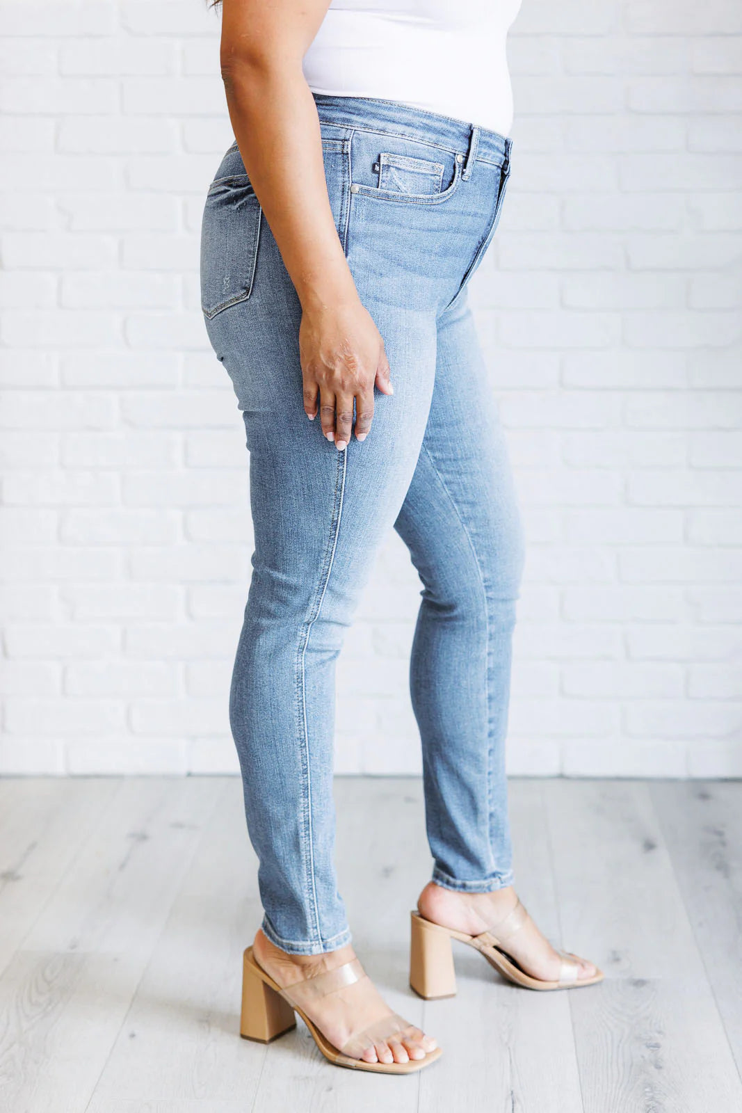 Judy Blue Justine High Rise Tummy Control Skinny Jeans