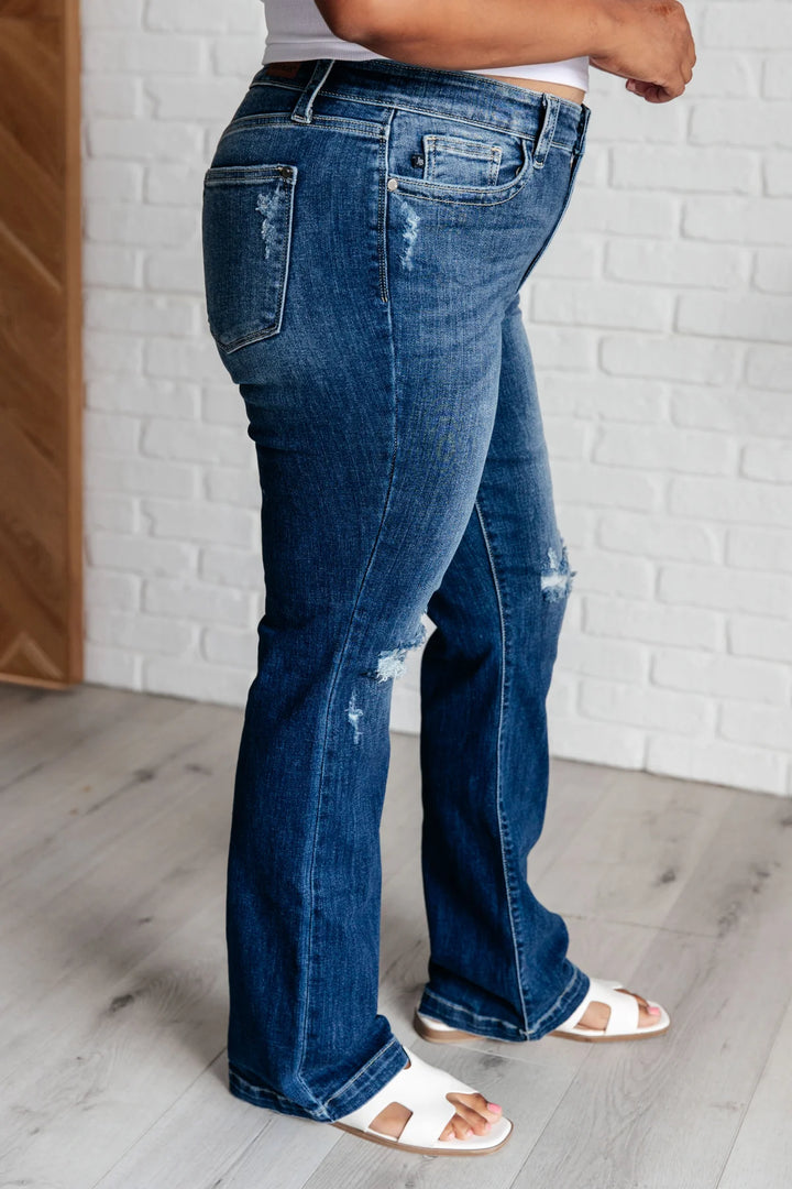 Judy Blue Mila Mid Rise Bootcut Jeans