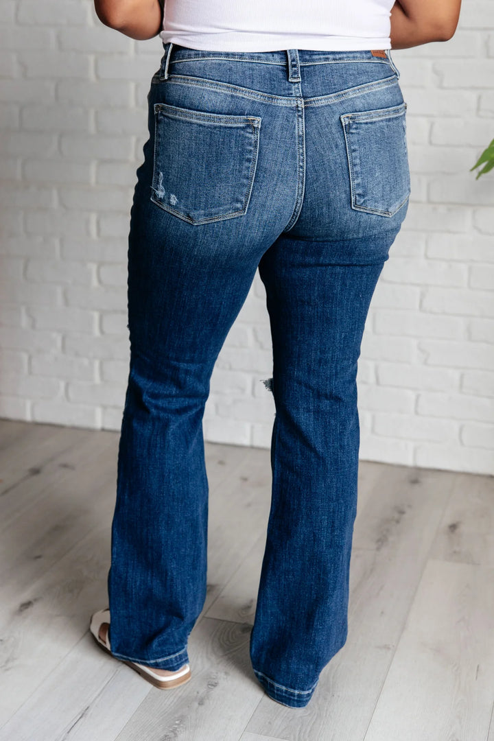 Judy Blue Mila Mid Rise Bootcut Jeans