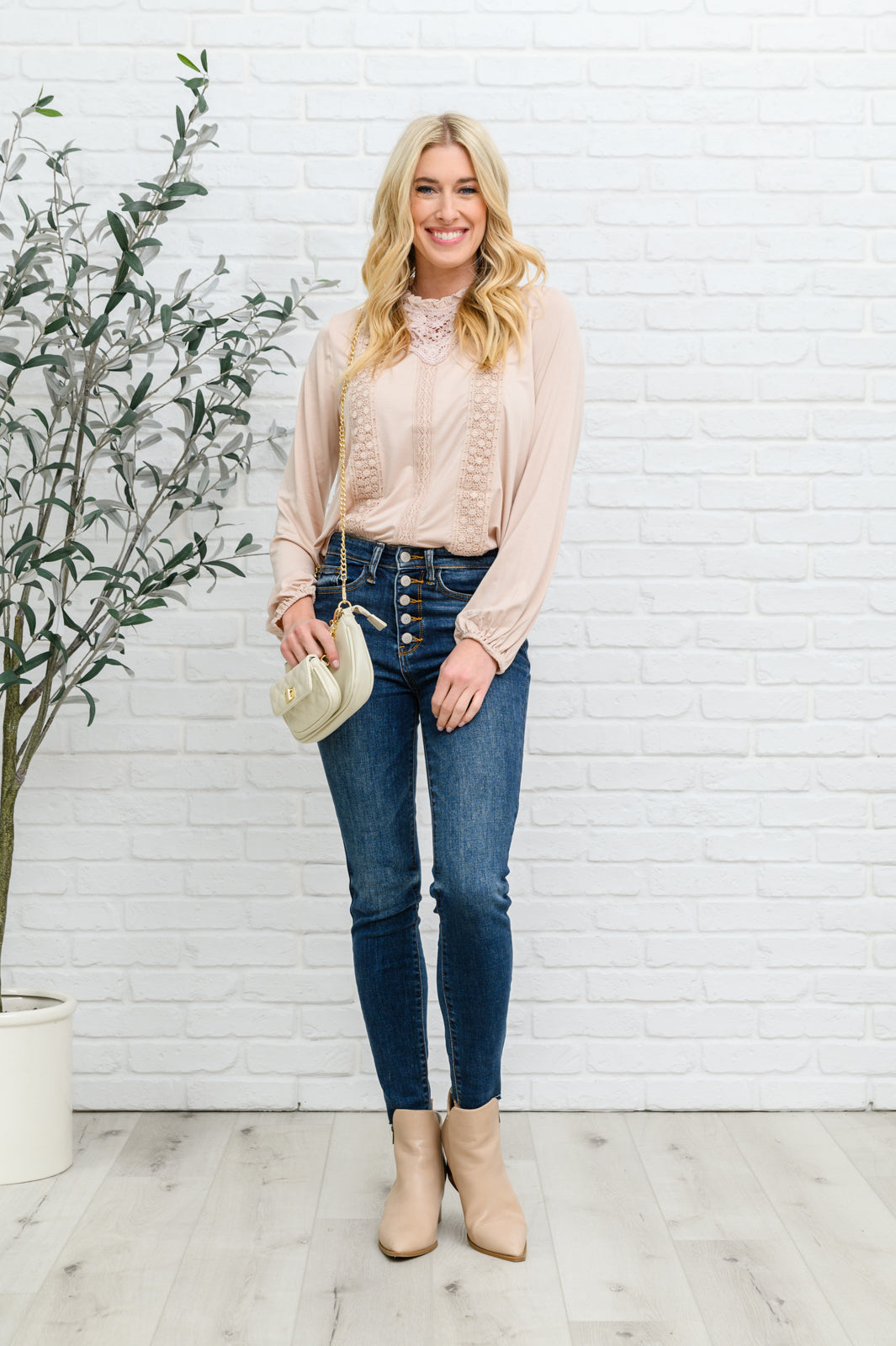 Picture This Top In Blush