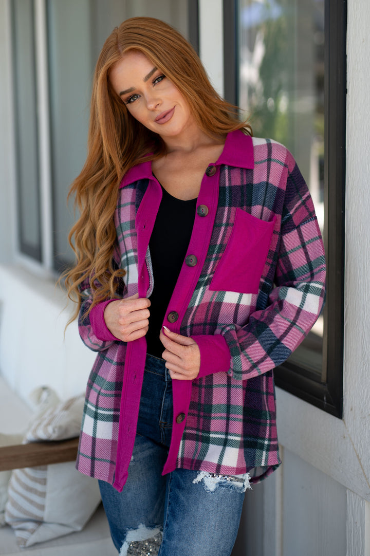Playful in Plaid Shacket