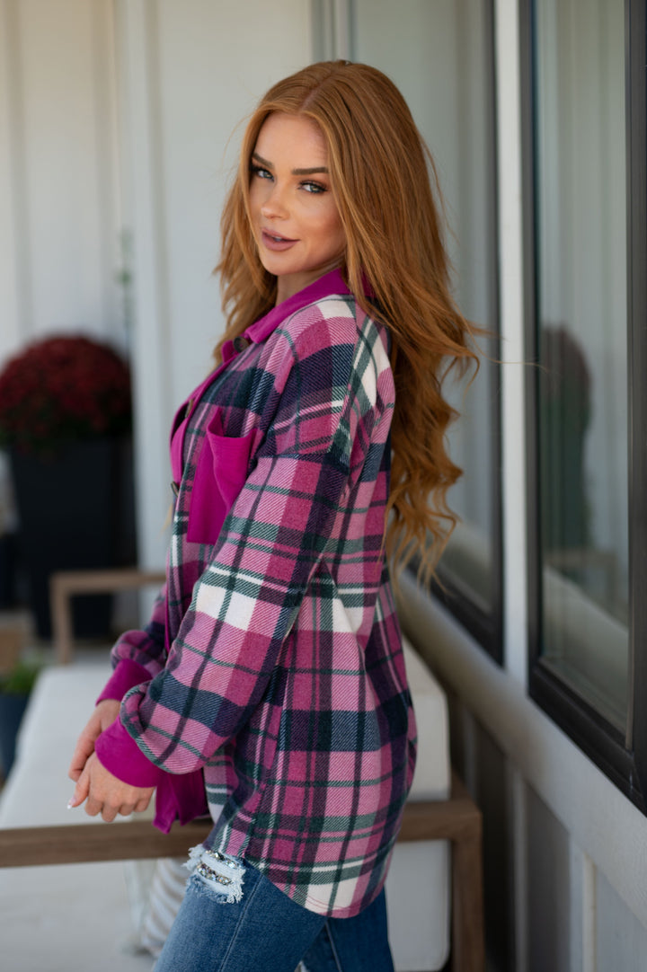Playful in Plaid Shacket