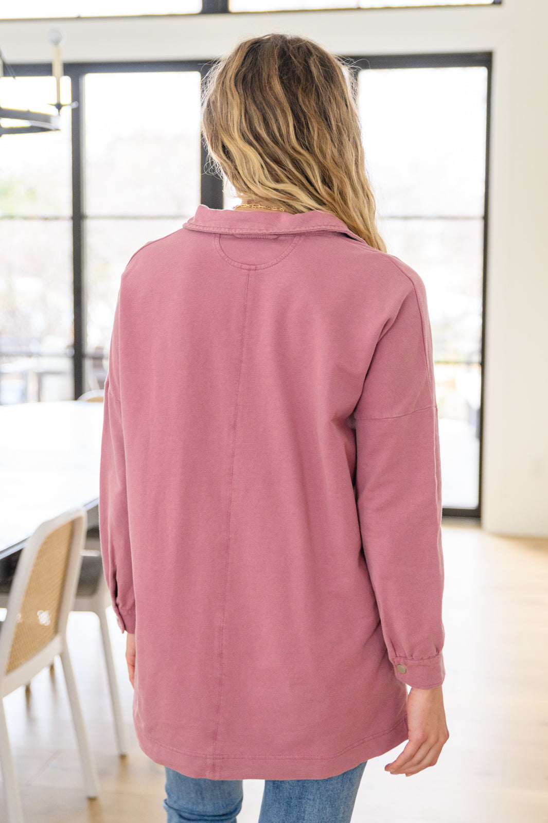 Sweet Crush Collar Pullover in Mauve - AddiBray